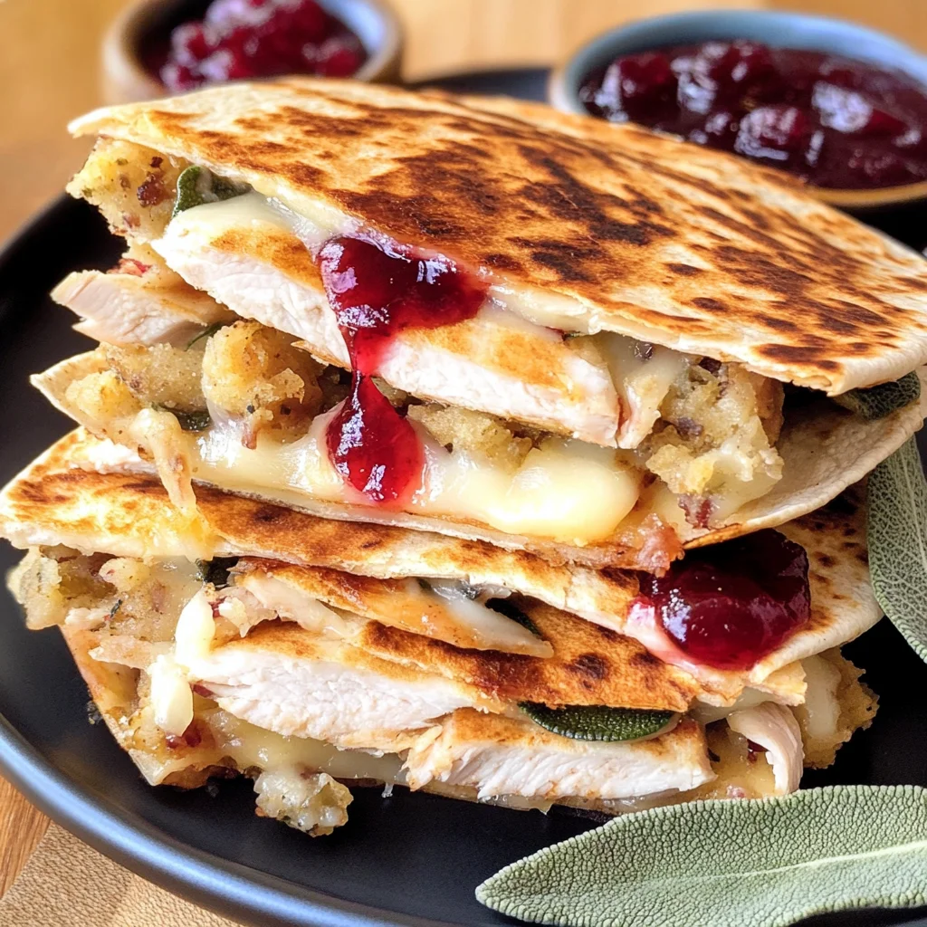 Thanksgiving Quesadillas