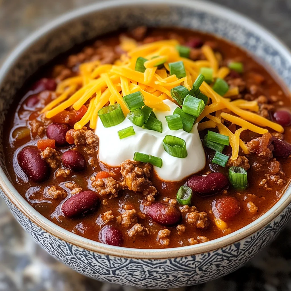 The Best Chili Recipe