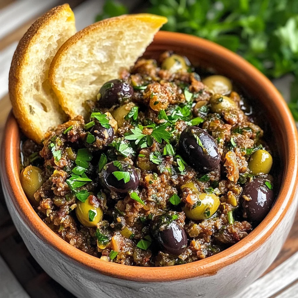 Vegan Olive Tapenade