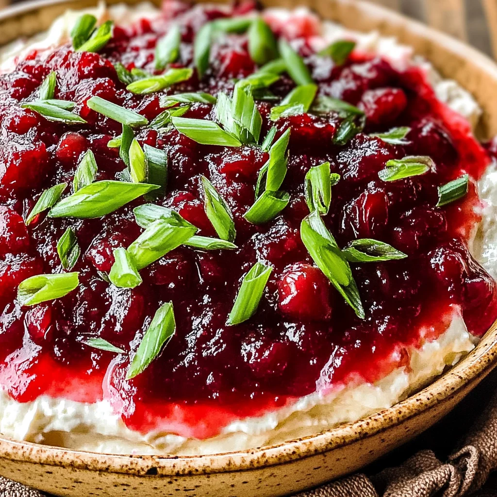 10-Minute Cranberry Jalapeno Dip