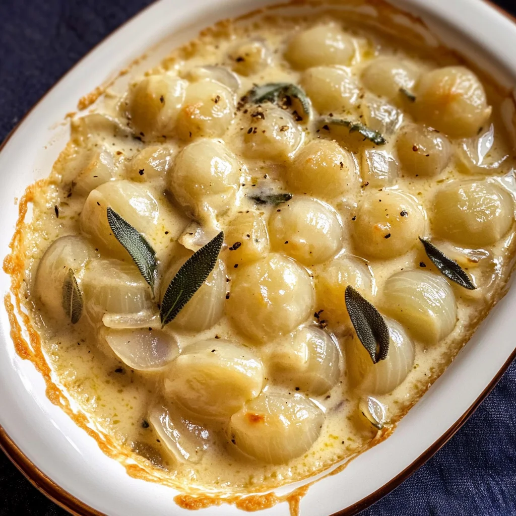 Anthony Bourdain's Creamed Pearl Onions Are Keeping Us Warm This Winter