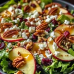 Autumn Harvest Honeycrisp Apple and Feta Salad