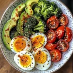 Avocado, Egg & Roasted Veggie Bowl
