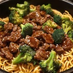 Beef, Broccoli & Noodle Stir-Fry