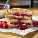 Brie & Raspberry Jam Grilled Cheese Sandwich