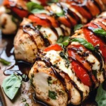 Caprese Stuffed Chicken