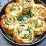 Cheesy Spinach and Artichoke Pinwheels
