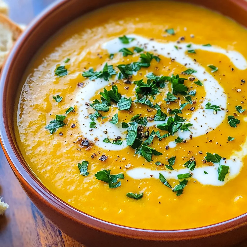 Creamy Carrot Soup