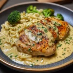 Creamy Chicken Broccoli Orzo Recipe