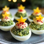 Deviled Egg Christmas Trees