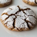 Gingerbread Crinkle Cookies Recipe