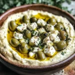 Green Olive and Feta Cheese Dip