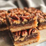 Healthy Gluten-Free Pecan Pie Bars