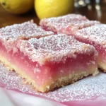 Hibiscus Lemon Bars