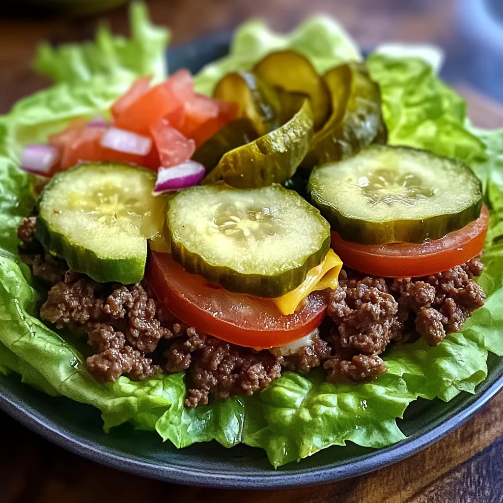 Lettuce Wrap Burgers