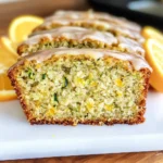 Orange Zucchini Bread with Orange Glaze