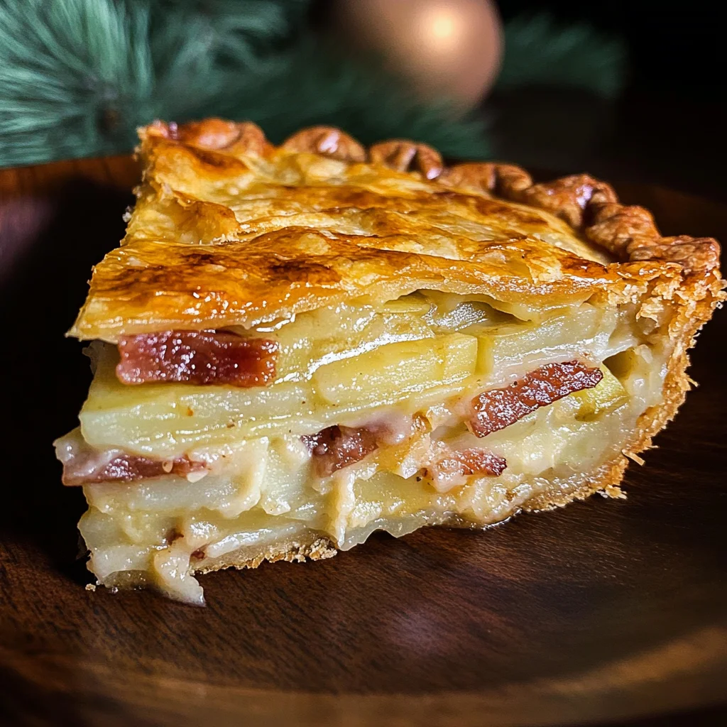 Potato Turkey Bacon Pie