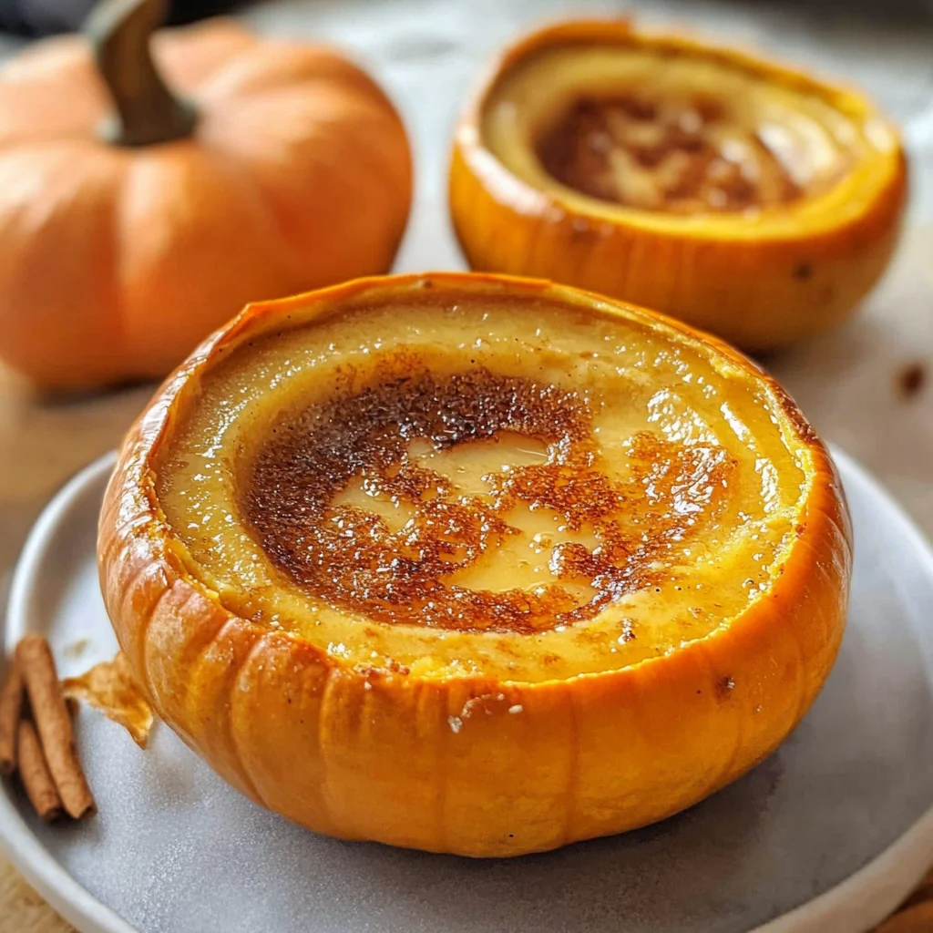 Pumpkin Spice Crème Brûlée