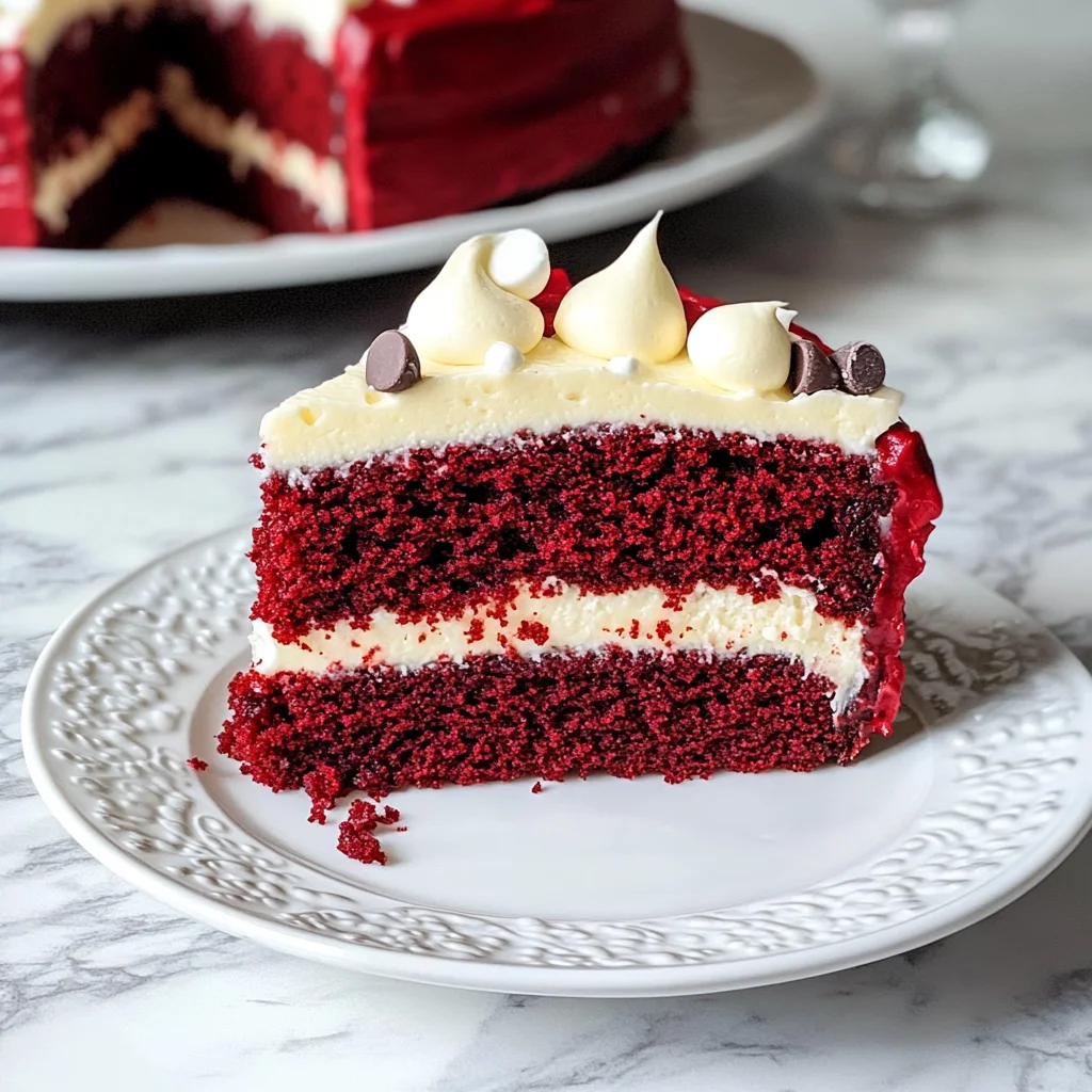 Red Velvet Cookie Cake