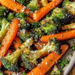 Roasted Broccoli and Carrots