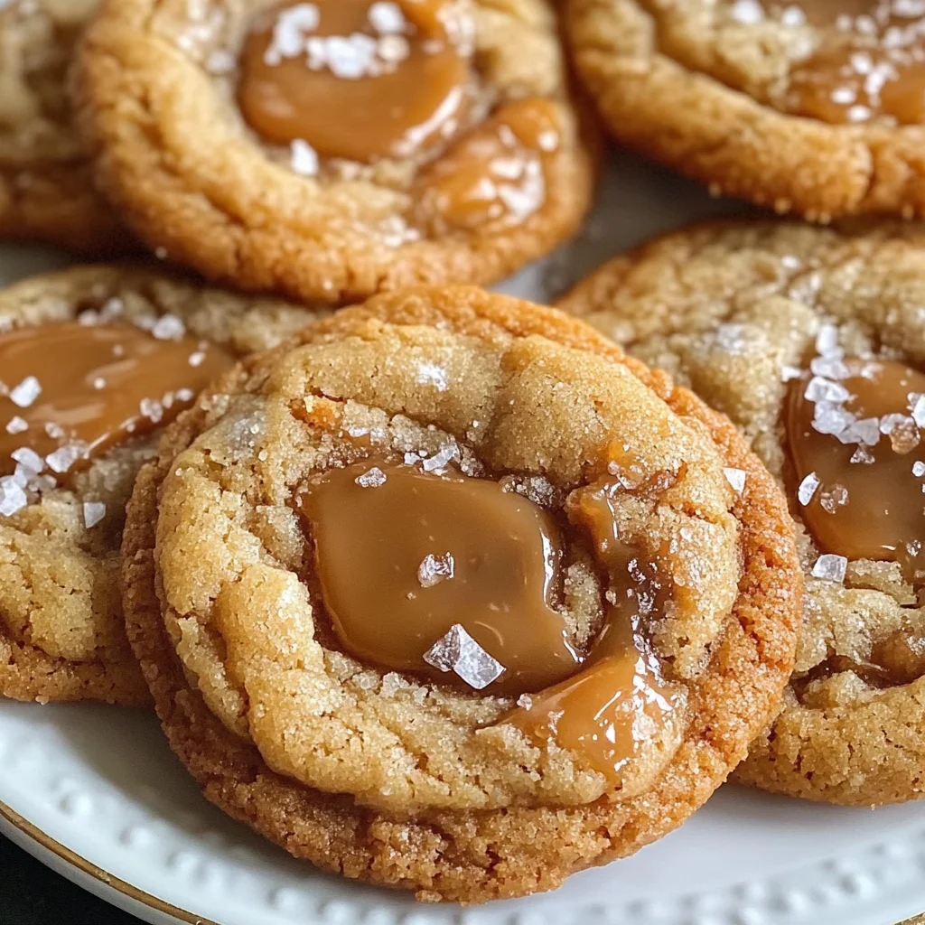 Salted Caramel Cookie Recipe