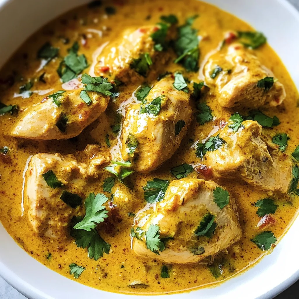 Slow Cooker Chicken Korma Recipe