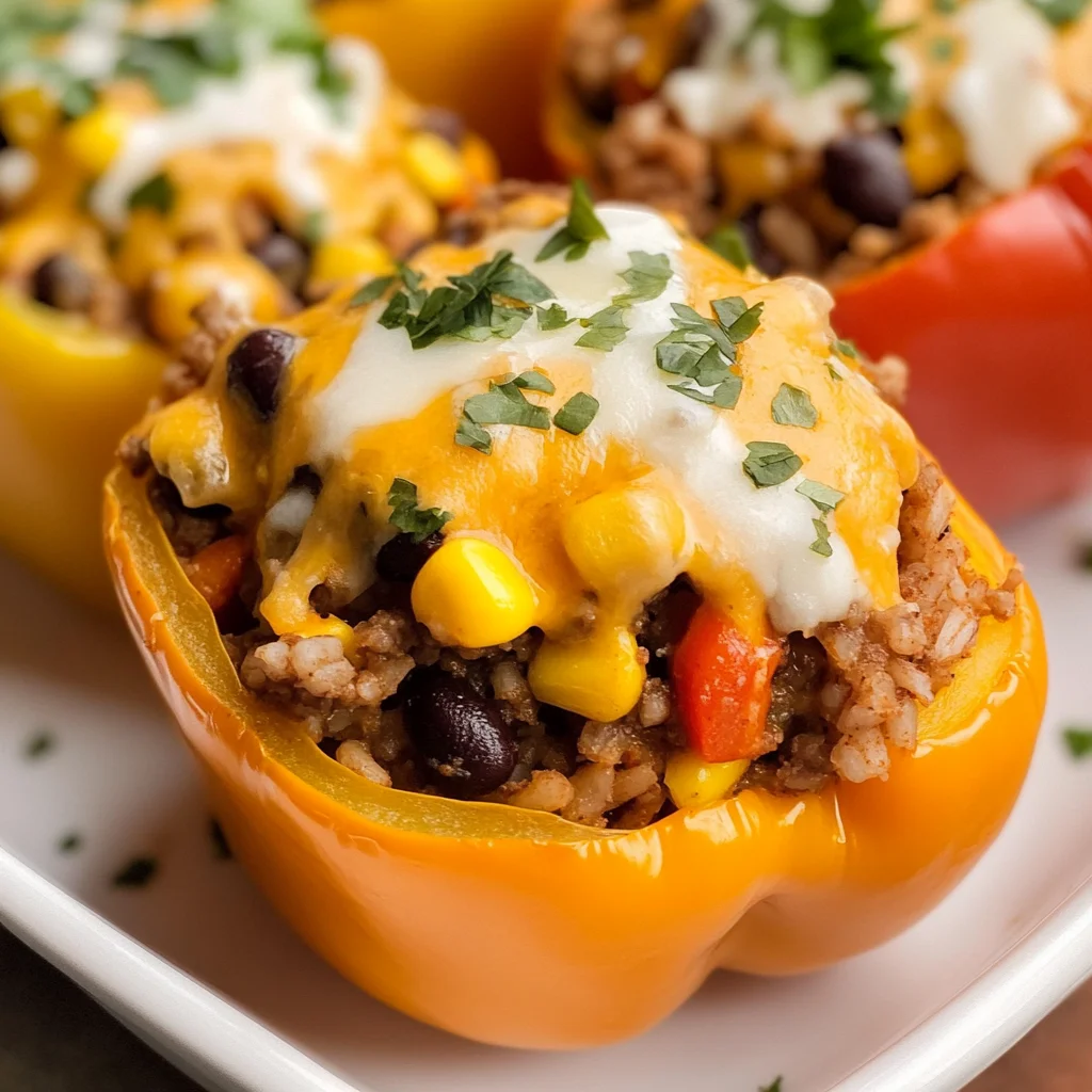 Taco Stuffed Peppers