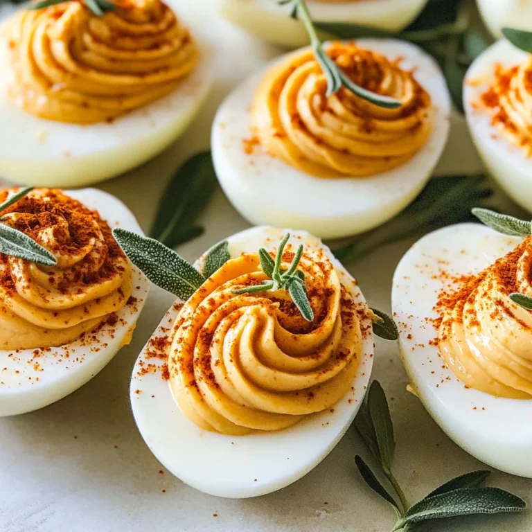 Thanksgiving Deviled Eggs Recipe