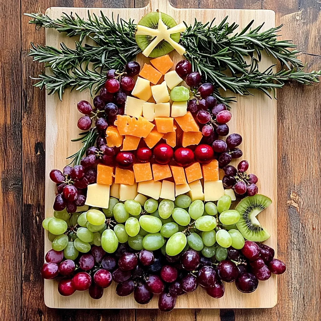 Christmas Tree Shaped Charcuterie Board