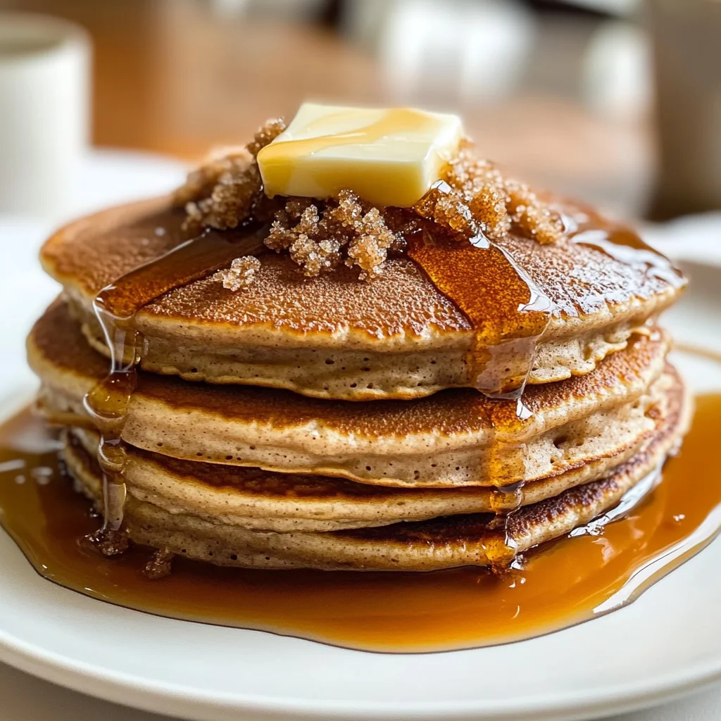 Cinnamon Brown Sugar Pancakes