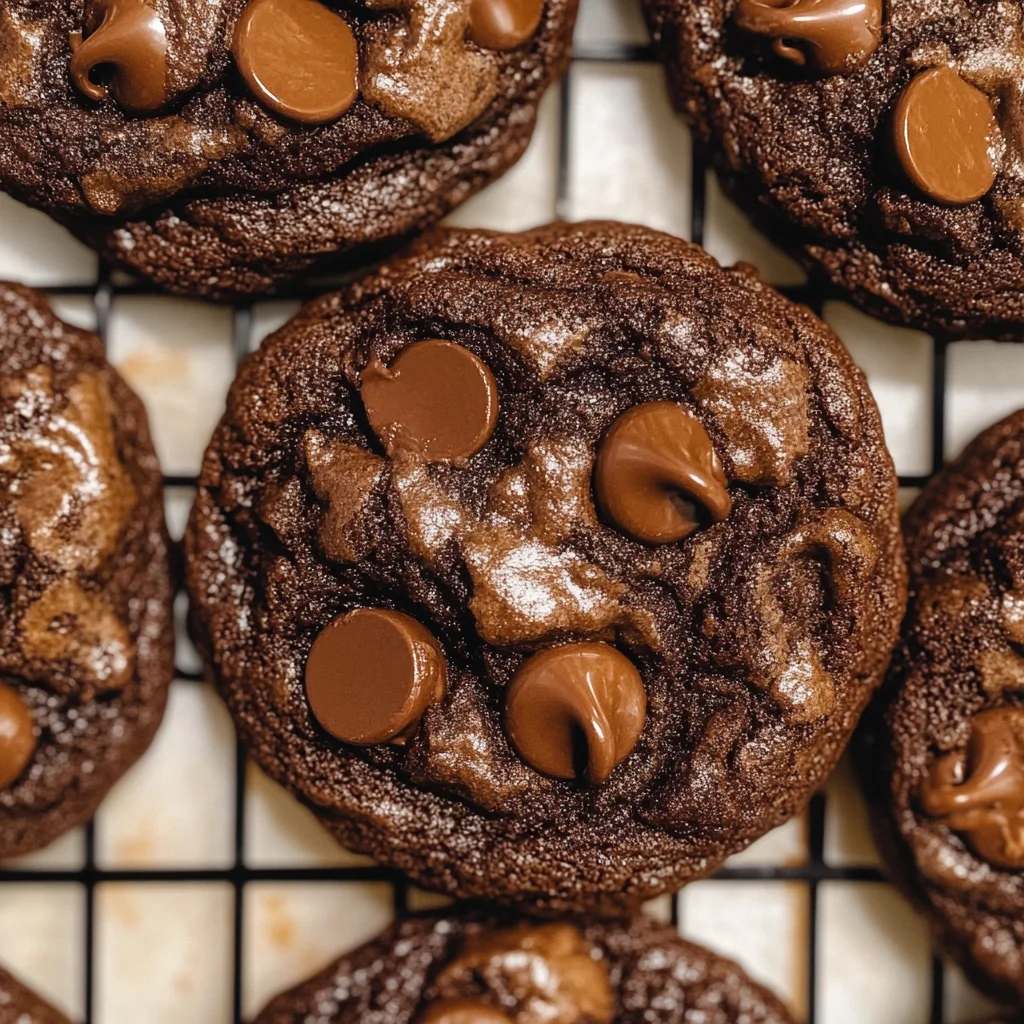 Easy Chocolate Chocolate Chip Cookies
