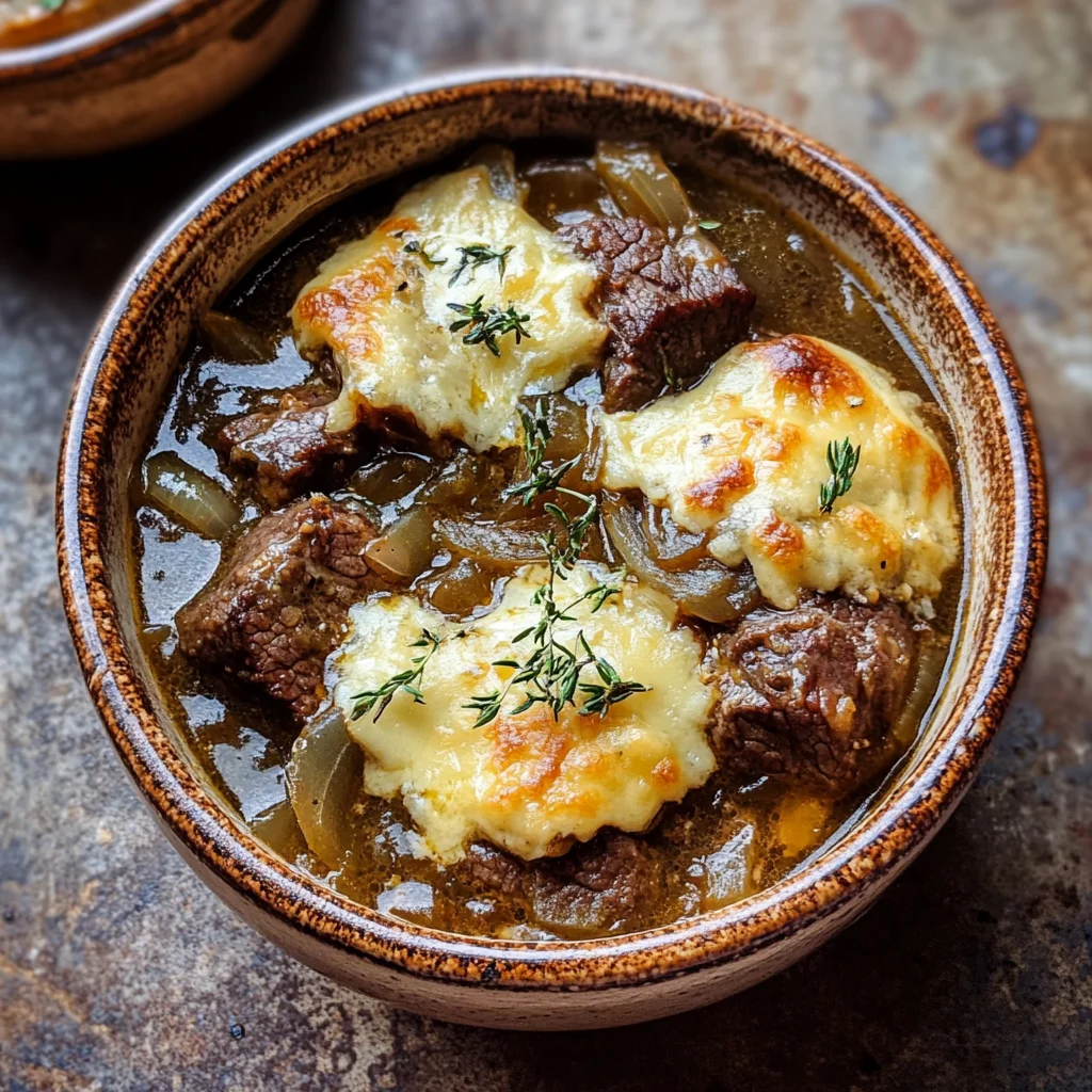 French Onion Beef Stew