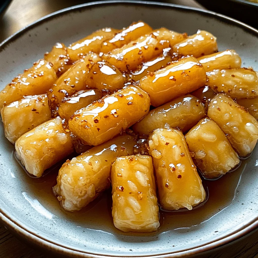Honey Butter Rice Cakes