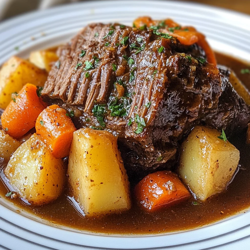 How To Make 5-Star Pot Roast Slow Cooker Fast & Easy