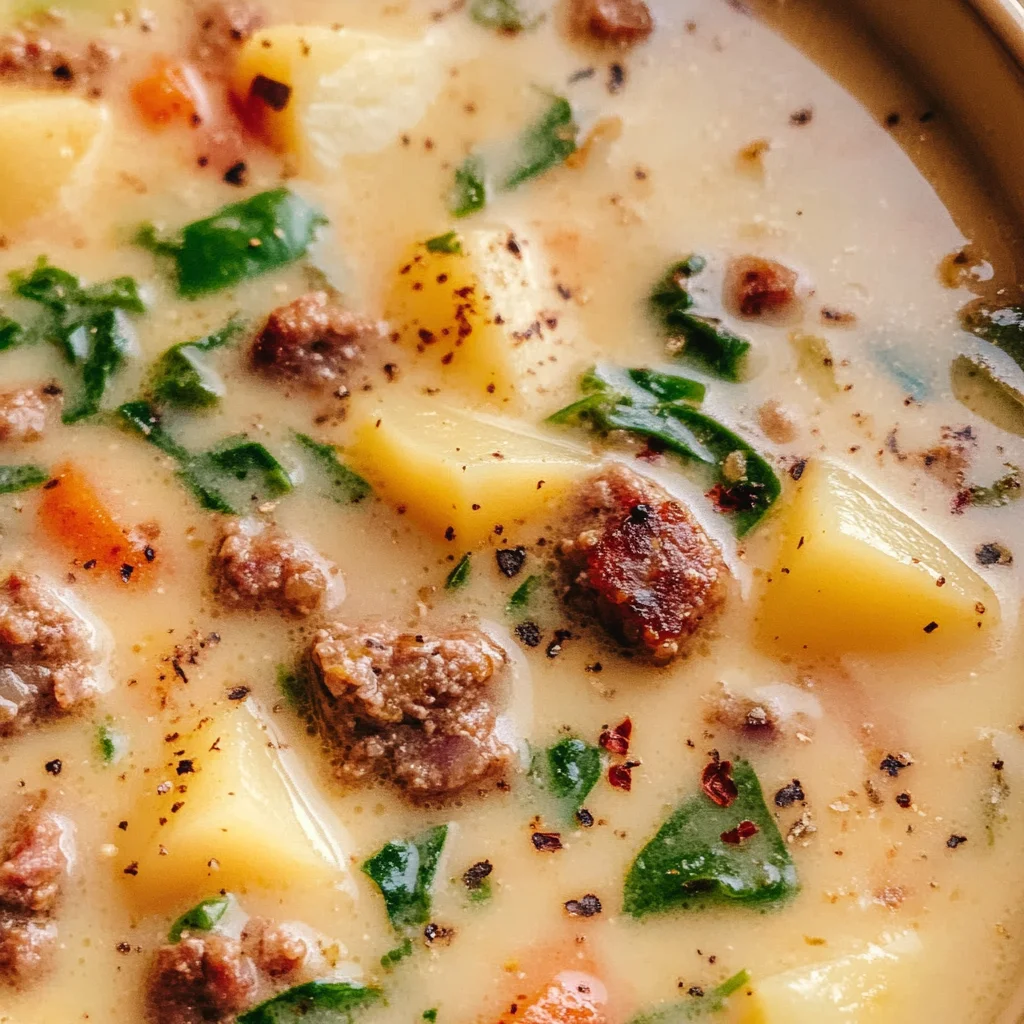 Italian Sausage Potato Soup Recipe