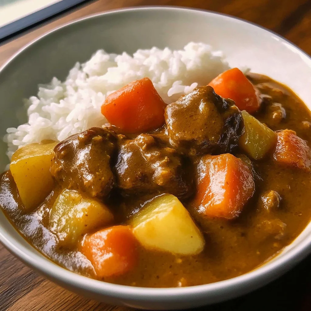 Japanese Curry on Rice