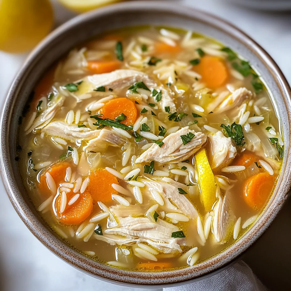 Lemon Chicken Soup Recipe