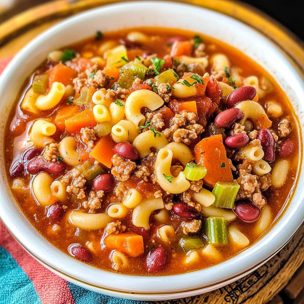 Slow Cooker Pasta E Fagioli Recipe