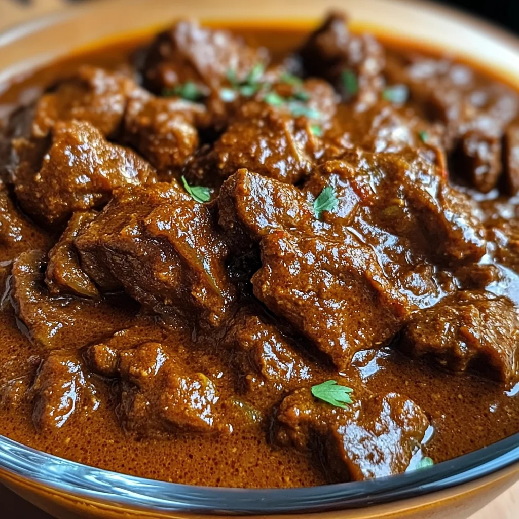 Spicy South Indian Beef Curry