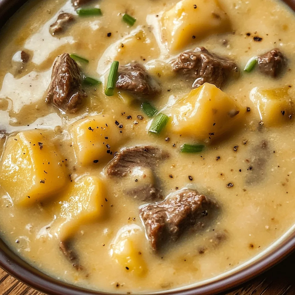 Steak And Potato Soup