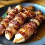 Turkey Bacon Brown Sugar Chicken Tenders