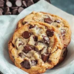 Ultra Thick and Chewy Chocolate Chip Cookies