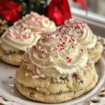 White Chocolate Candy Cane Cookies