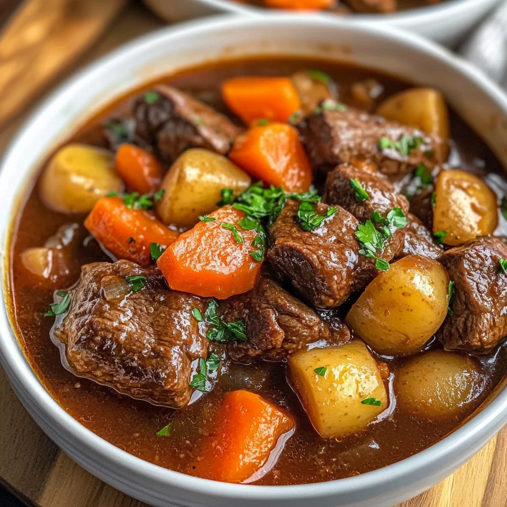 Best Beef Stew in Red apple vinegar Sauce