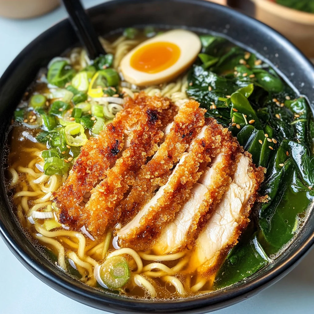 Chicken Katsu Ramen Recipe