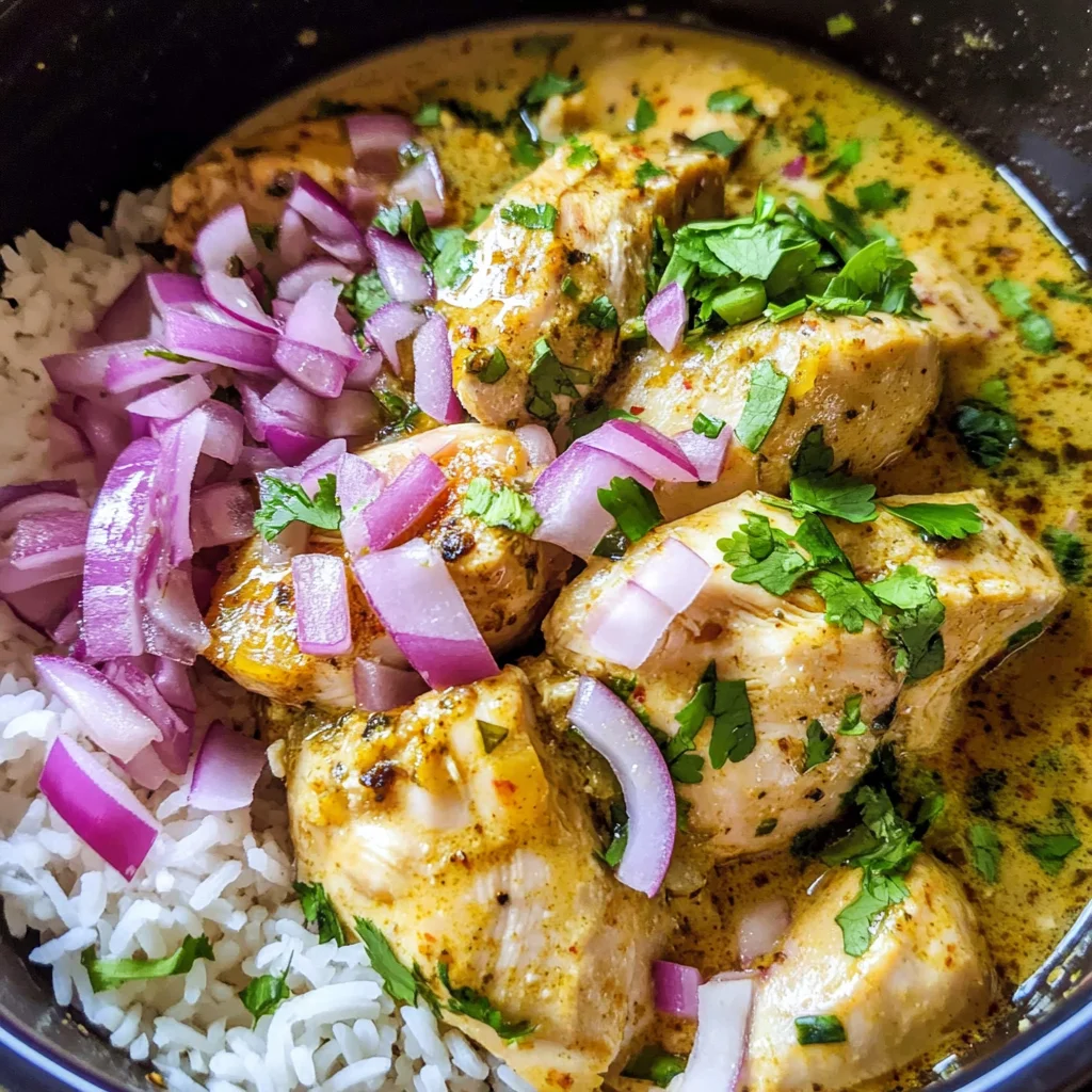Coconut Curry Chicken Crock Pot