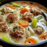 Cozy Swedish Meatball Soup Recipe