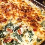 Creamed Spinach Bake