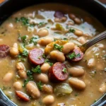 Creamy Bean Soup with Kielbasa