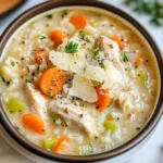 Creamy Chicken and Rice Soup